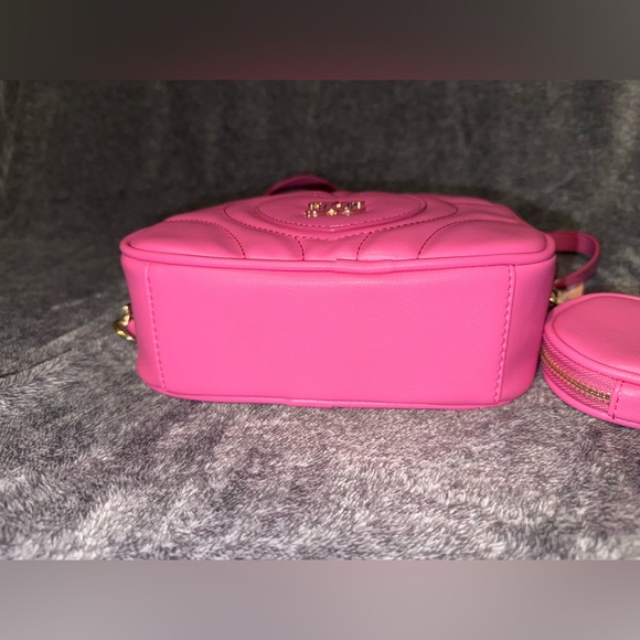 Juicy Couture Only You Pink Crossbody Bag & Coin Purse Set - Picture 8 of 16
